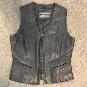 Saguaro Leather Vest